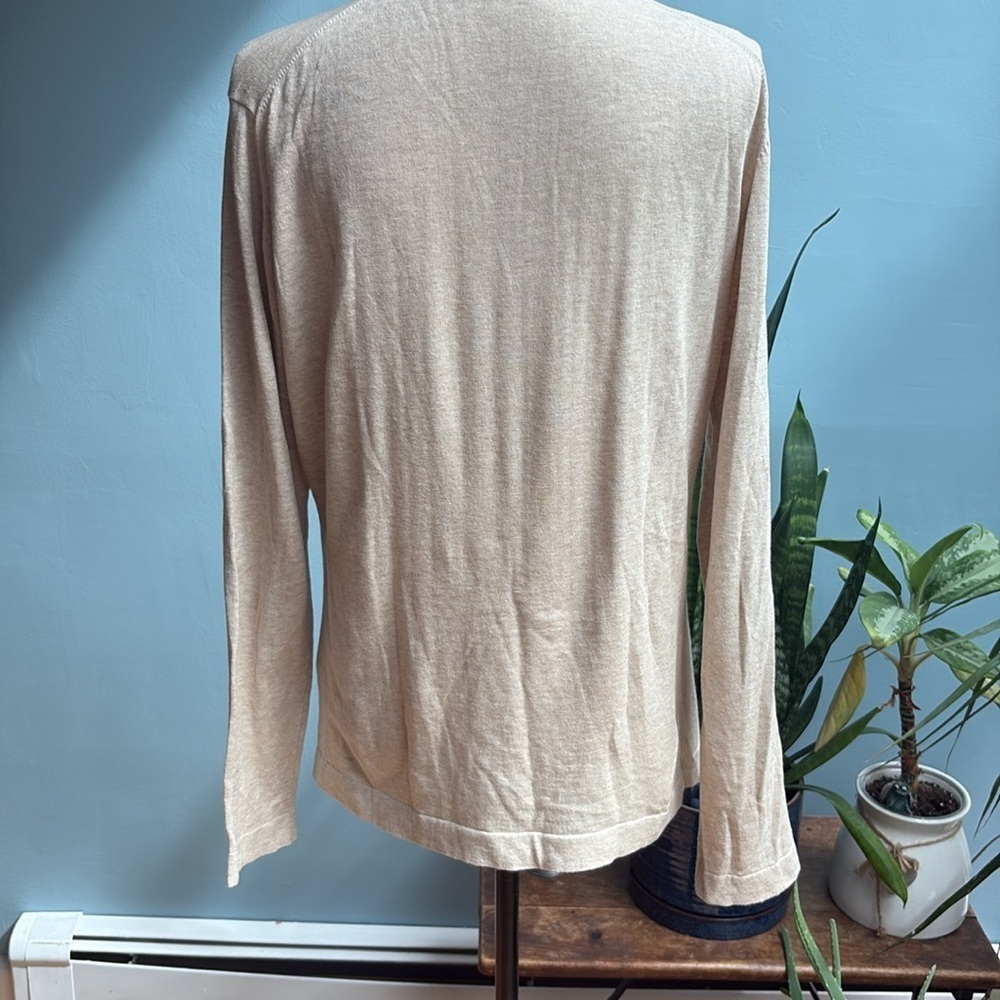 Alan Paine Cardigan/ Luxury Cotton. Size 44 - Picture 3 of 6